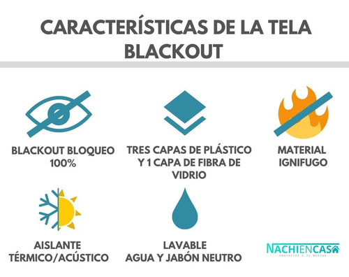 Cortina Roller Blackout De 120 Ancho X 160 Alto Gris