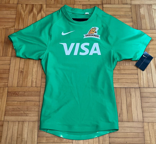 Camiseta Jaguares Rugby 2017 Test Match Verde Lima