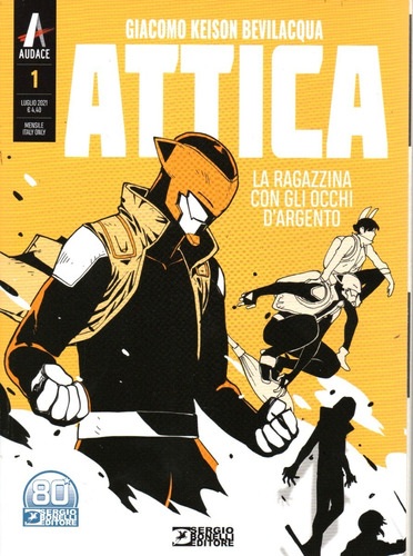 Attica Nº 01 02 03 04 05 06 07 08 09 10 11 12 - Sergio Bonelli Editore - Italiano - Capa Mole - Bonellihq Cx185