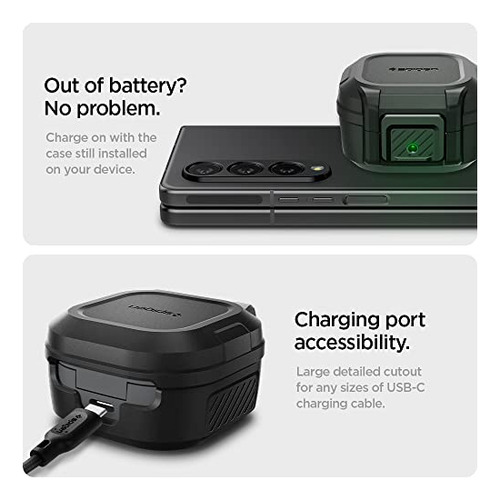 Funda Spigen Lock Fit Diseñada Para Galaxy Buds2 Pro 2022