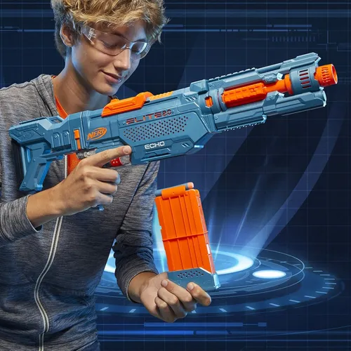 Pistola Nerf Elite 2.0 Echo Cs-10 Blaster +24 Dardos Orginal
