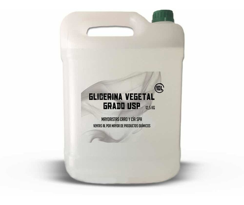 Glicerina Vegetal Líquida 10 Lt. Para Cremas Y Lociones.