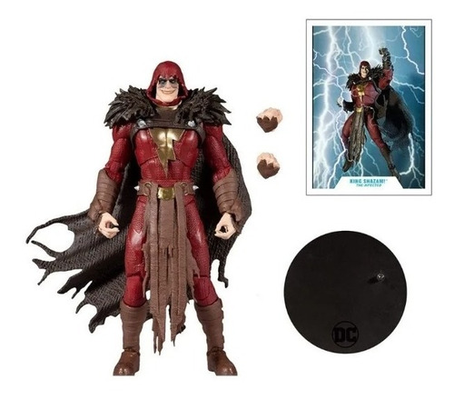 Figura Dc Multiverse King Shazam Original