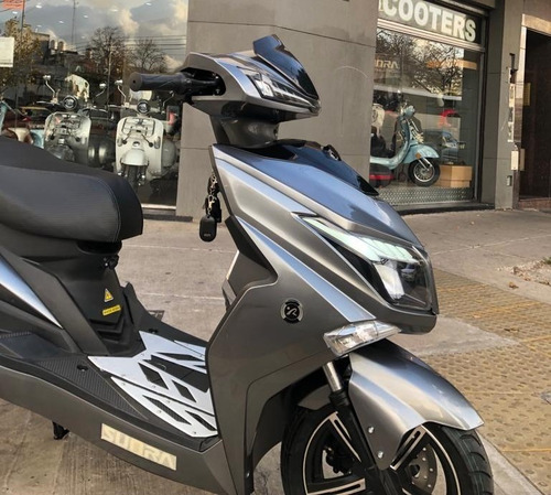 Imagen 10 de 15 de Scooter Eléctrico Sunra Anger 100km Autonomía 90km/h Stereo