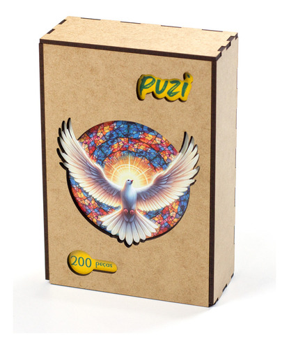 Quebra-cabeça De Madeira Espírito Santo - Puzi (200 Peças)