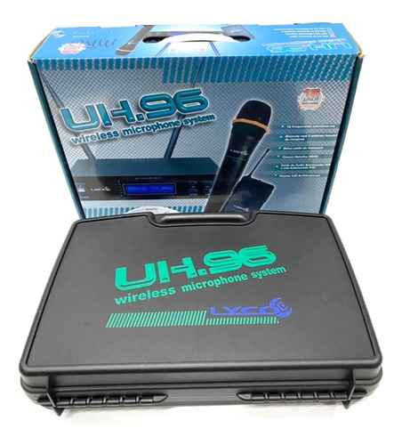 Microfone Sem Fio Lyco Mao Uh96m Uhf