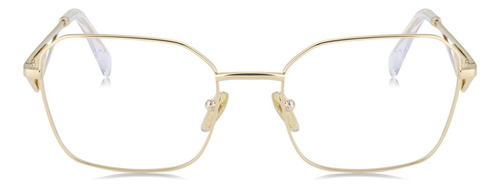 Prada Spr A51v Zvn-1o1 Square Shape Gold (Usado)