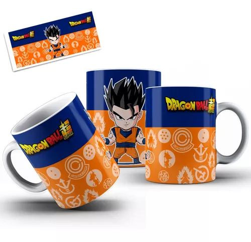 Caneca Dragonball Gohan Filho Do Goku - Branco