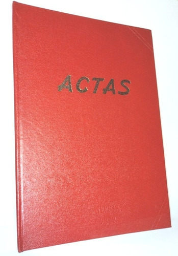 Libro De Actas Oficio 200 Folios Nepsa  X 5 Unidades