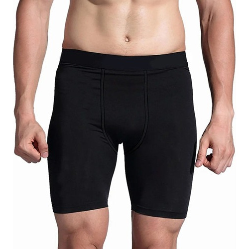 Licra Deportiva Gym Short Compresión Bolsa Celular