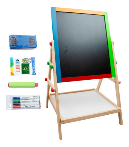 Juego De 5 Tableros De Dibujo Easel De Doble Cara