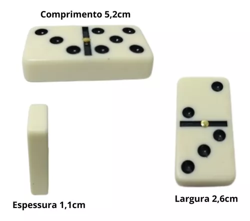 Jogo domino doble six profissional