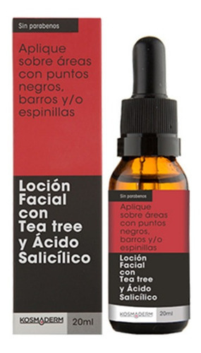 Loción Facial Antiacne Con Salicilico - Ml  Momento De Aplicación Noche Tipo De Piel Todo Tipo De Piel