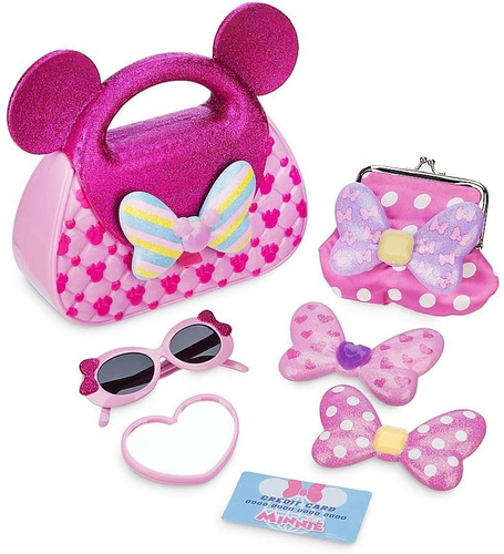 Set De Actividades Minnie Mouse Bolso Con Accesorios Disney 