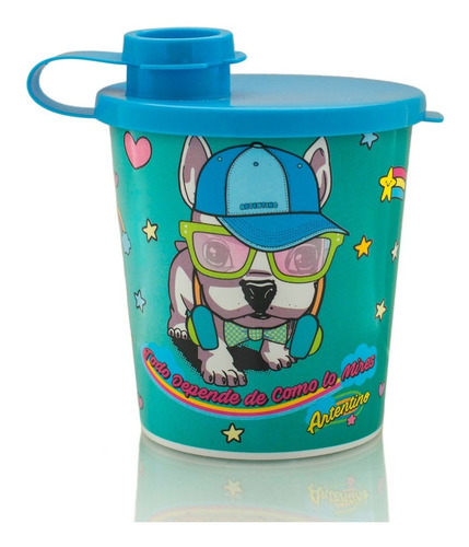 Imagen 2 de 6 de 12 Vaso Pico Tapa Antivuelco Infantil Escolar Regalo Niños