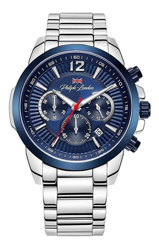 Relógio Philiph London Masculino Quartz Ref.: Pl80033633m