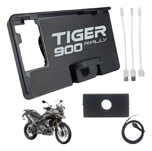 Suporte Celular Moto Gps Triumph Tiger 900 Rally Pro.