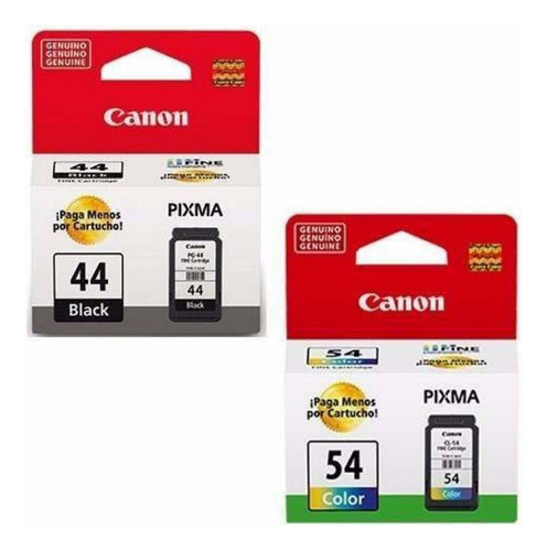 Pack Canon Original Pg-44 + Cl-54 E401 E461 E471 E481 E3110