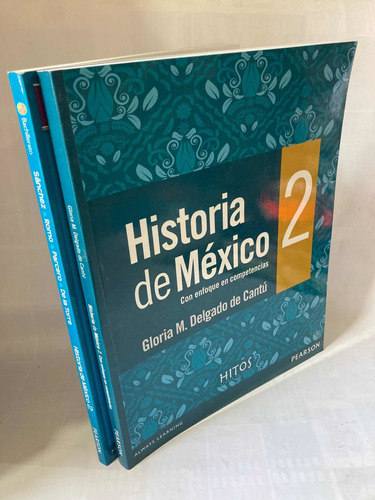 Paquete De Dos Libros Historia De México 2 Sánchez Delgado