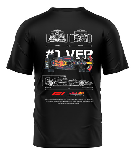 Playera F1 Racing Carreras R. Bull