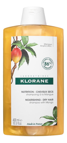 Klorane Champú Nutritivo Con Mantequilla De Mango, Hidrata.