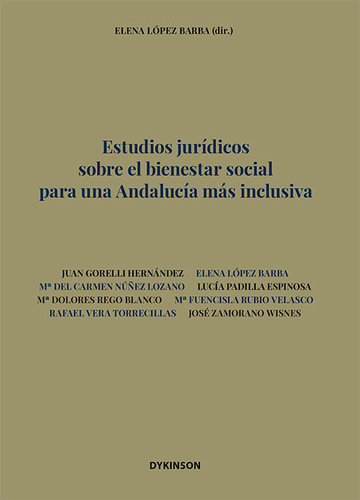 Libro Estudios Juridicos Sobre El Bienestar Social Para U...