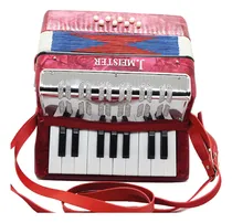 Comprar Acordeon Madera J.meister 8 Bajos 17 Teclas Piano Rojo Cuota