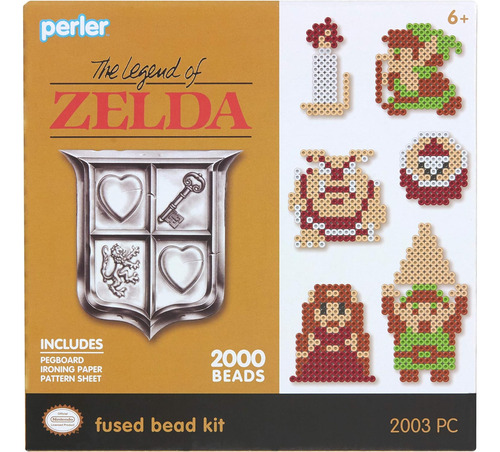 Beads Link Legend Of Zelda Kit De Cuentas Fusionadas, 2...