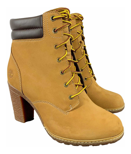 Botas Timberland Mujer Tillston Tacon Ocre A1kjh Look Trendy