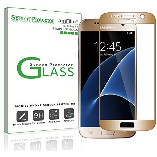 Galaxy S7 Protector De Pantalla De Cristal (cobertura De Pan