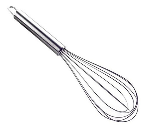 Batidor Manual Tipo Pera Metalico Repostería Cocina 28cm