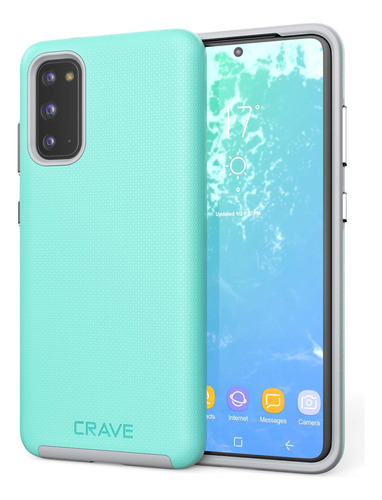 Funda Crave Dual Guard Galaxy S20 + 5g Dual Layer Mint