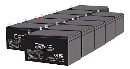 Mighty Max Ml15-12nb 12v 15ah Replaces Fp12120 Wp10-12 0 Eed