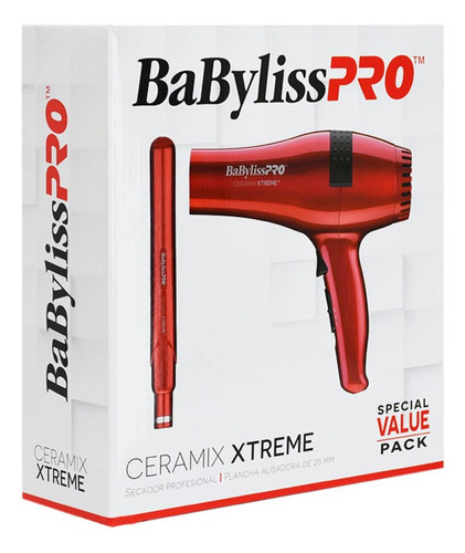 Kit Babyliss Secador Pelo Profesional + Plancha Alisado