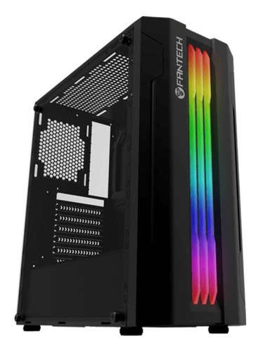 Gabinete Fantech Cg72 Rgb Negro