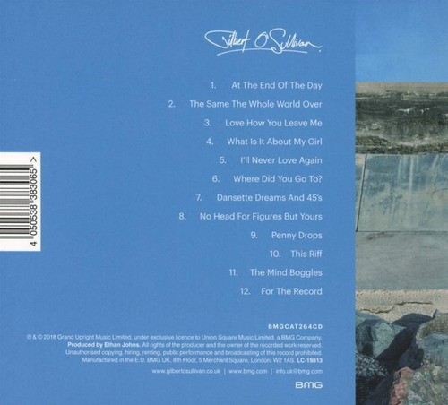 Gilbert Osullivan Gilbert Osullivan Cd Original