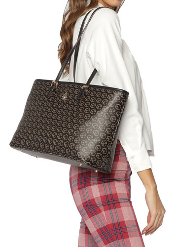 Imagen 4 de 6 de Bolsa Hpc Polo Tote Signature Negra