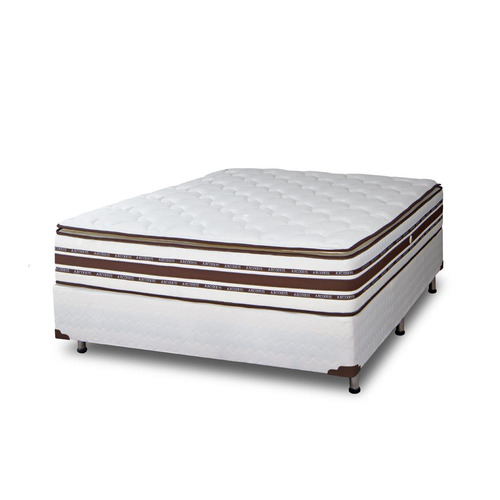 Sommier Americana Arcoiris Foam Nature Pillow 2 plazas de 190cmx130cm blanco