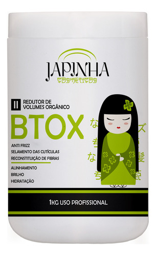 Btox Japonesa Orgânico Japinha Cosméticos 1kg