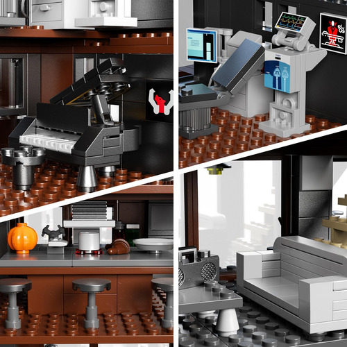 Juego De Construcción De Casa Cullen Compatible Con Bloques