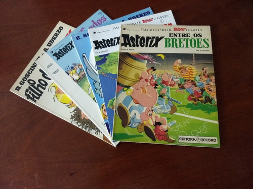 Asterix - Record - Lote 5 Revistas - Lt.3