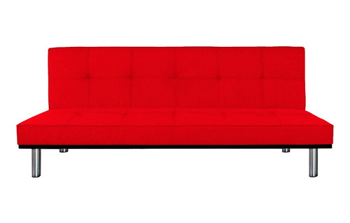 Futon Idetex Milano Rojo 3 Cuerpos