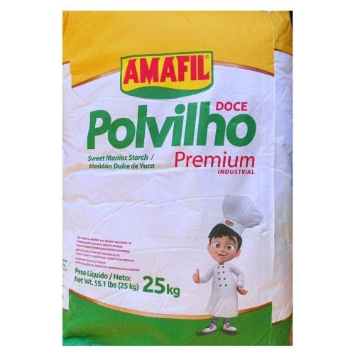 Polvilho Doce Premium (polvillo Dulce) 25kg - Amafil