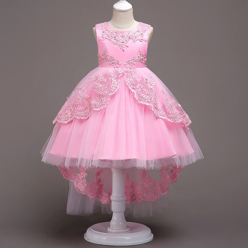 Elegante Vestido De Gala De Cumpleaños Para Niñas