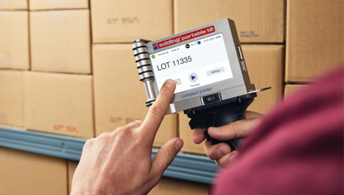 Impresora De Envases Y Embalajes Edding Portable Industrial