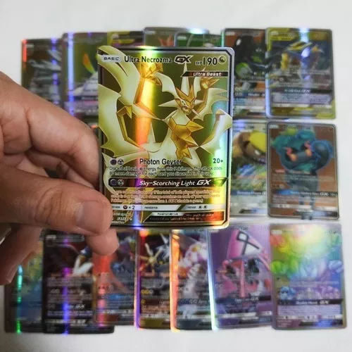 Lote 40 Cartas Pokémon Gx Sem Repetidas Cartinhas Pokemon