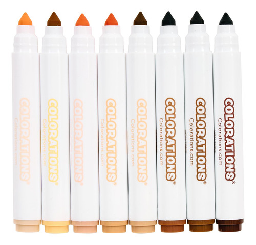 Set De Rotuladores Colors Like Me 96 Para 8 Tonos De Piel