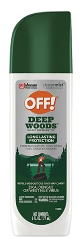 ¡apagado! Deep Woods Insect Repellent Vii Spritz, Repelente