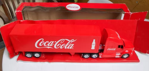 Coca Cola - Brinquedo antigo de lata - Lindo caminhão M