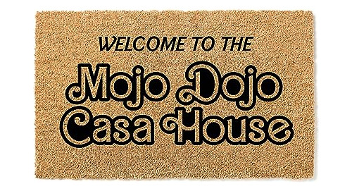 Bienvenido A The Mojo Dojo Casa House Felpudo | Felpudo De B